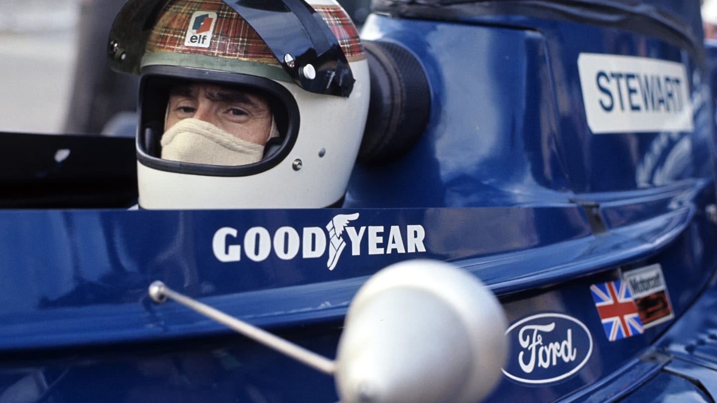 Jackie Stewart, Tyrrell-Ford 005, Grand Prix of Brazil, Interlagos, February 11, 1973. (Photo by